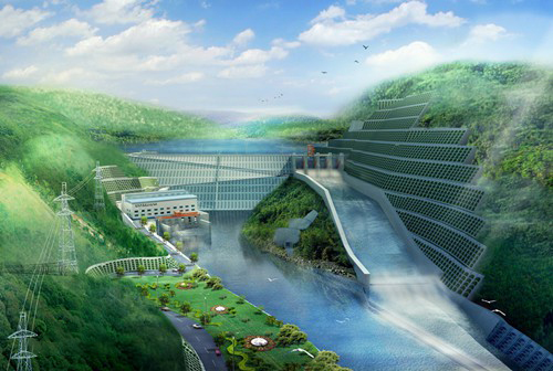 浦东老挝南塔河1号水电站项目